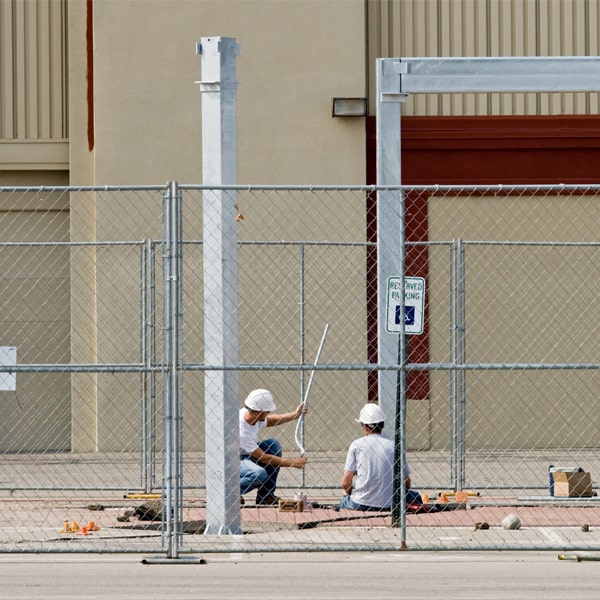 how much time can i rent the temporary fence for my building site or event in Waukesha County